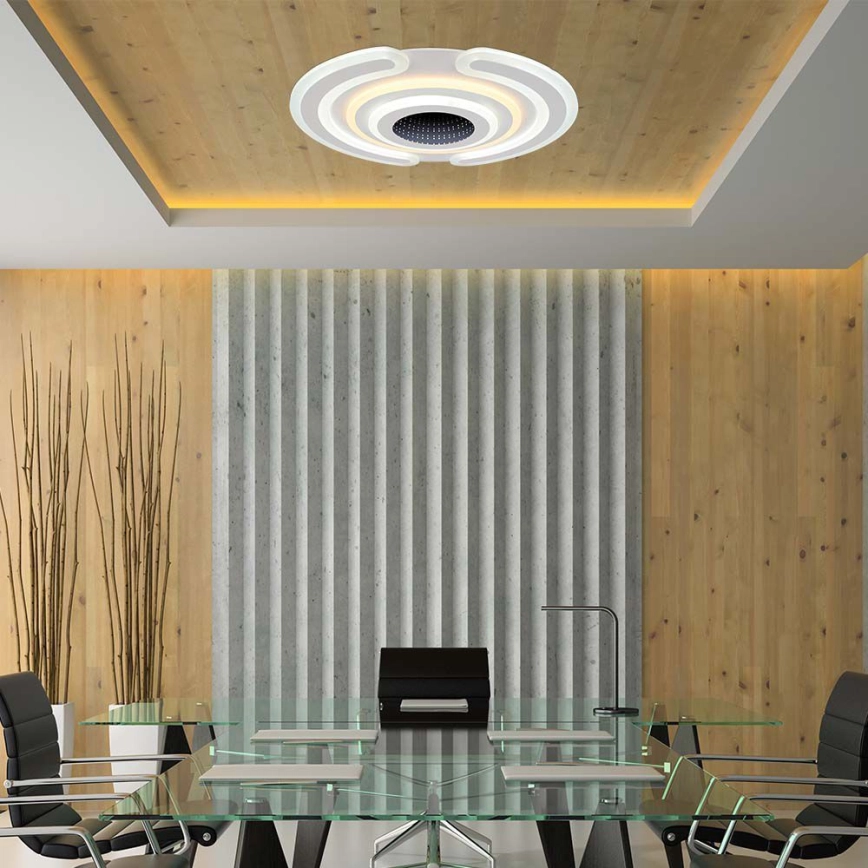 DIMBARE LED PLAFONDLAMP LED/95W/230V 30006500K + AFSTANDSBEDIENING