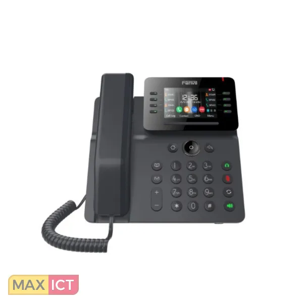 Fanvil Fanvil V64 IP telefoon Zwart 12 regels LCD Wifi