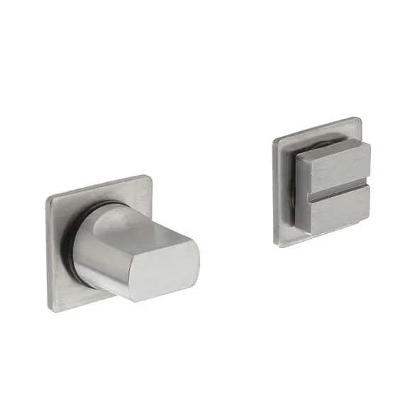INTERSTEEL WCSLUITING 8 MM MINIMALISTISCH ZELFKLEVEND VIERKANT 30X30X2,5MM RVS