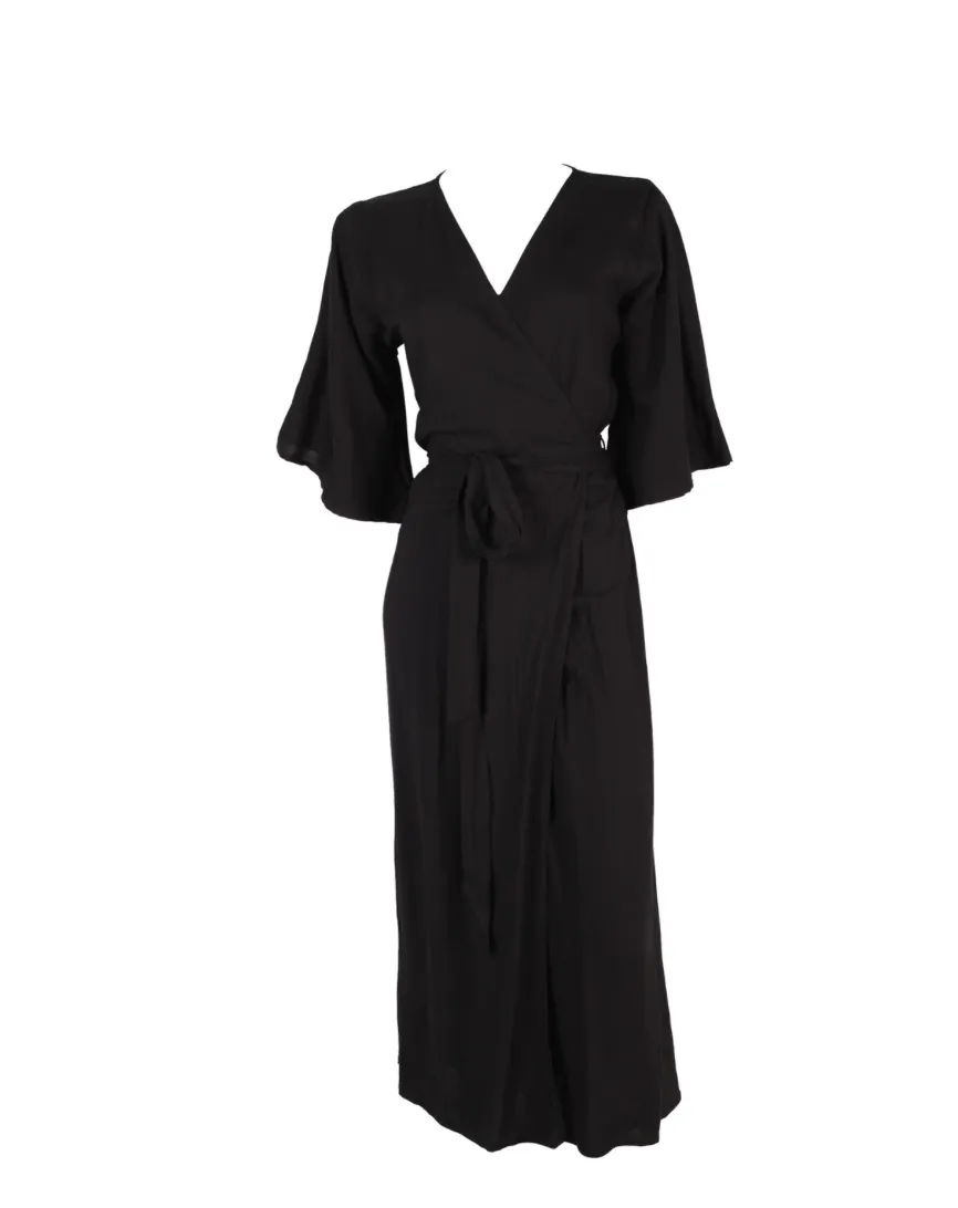 Jurk Uma Dress Uniq Black – Bindi