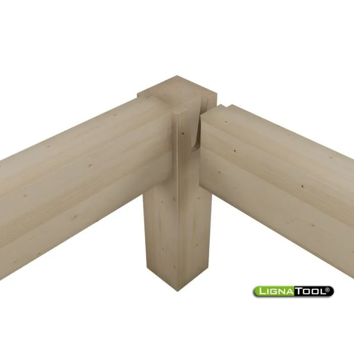 Lignatool zwaluwstaartfreesmal LT080(CF) comfortpakket