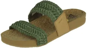 Reef Groene Slippers Cushion Vista Thread