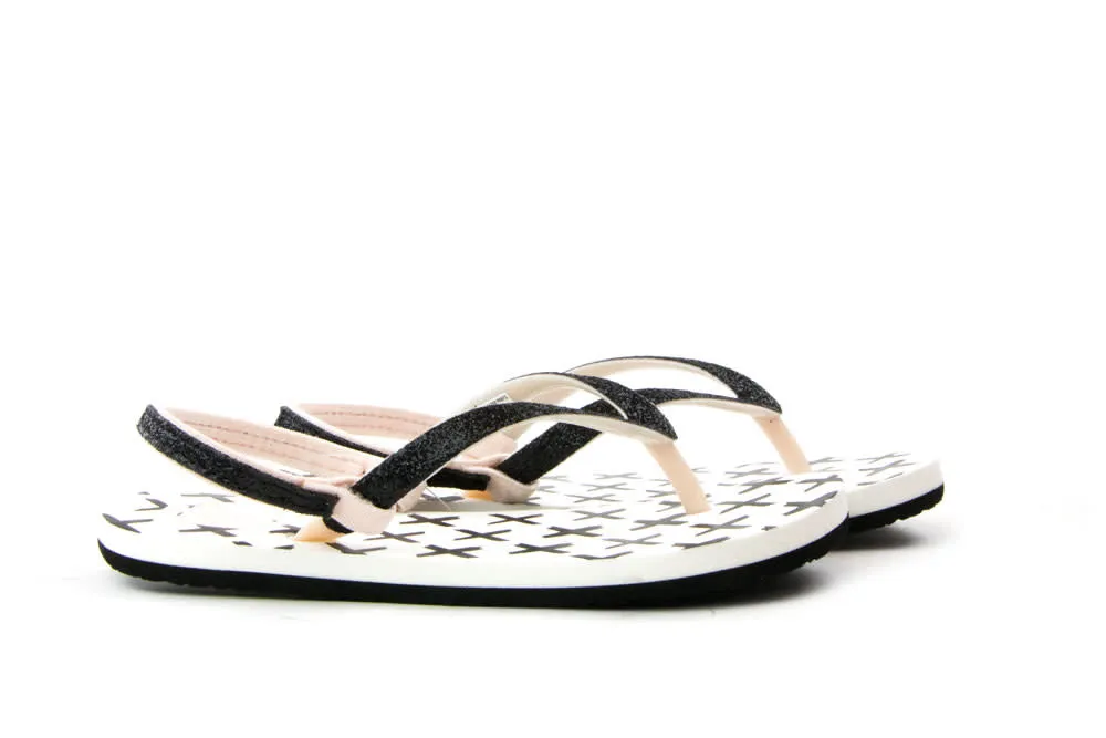 Reef Little Stargazer Prints XOXO Black