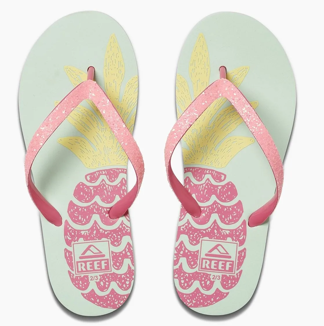 Slipper Reef Kids Stargazer Prints Big Pineapple