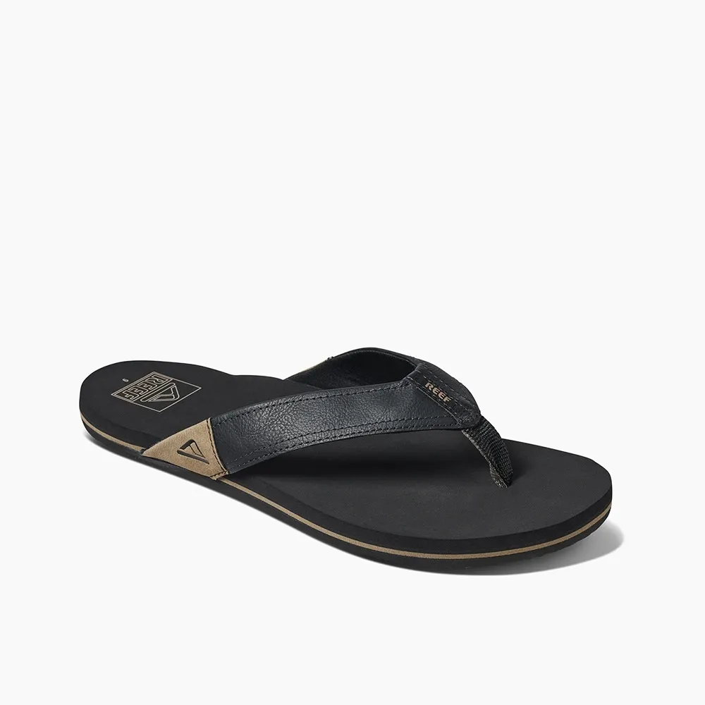 Slipper Reef Men Newport Black