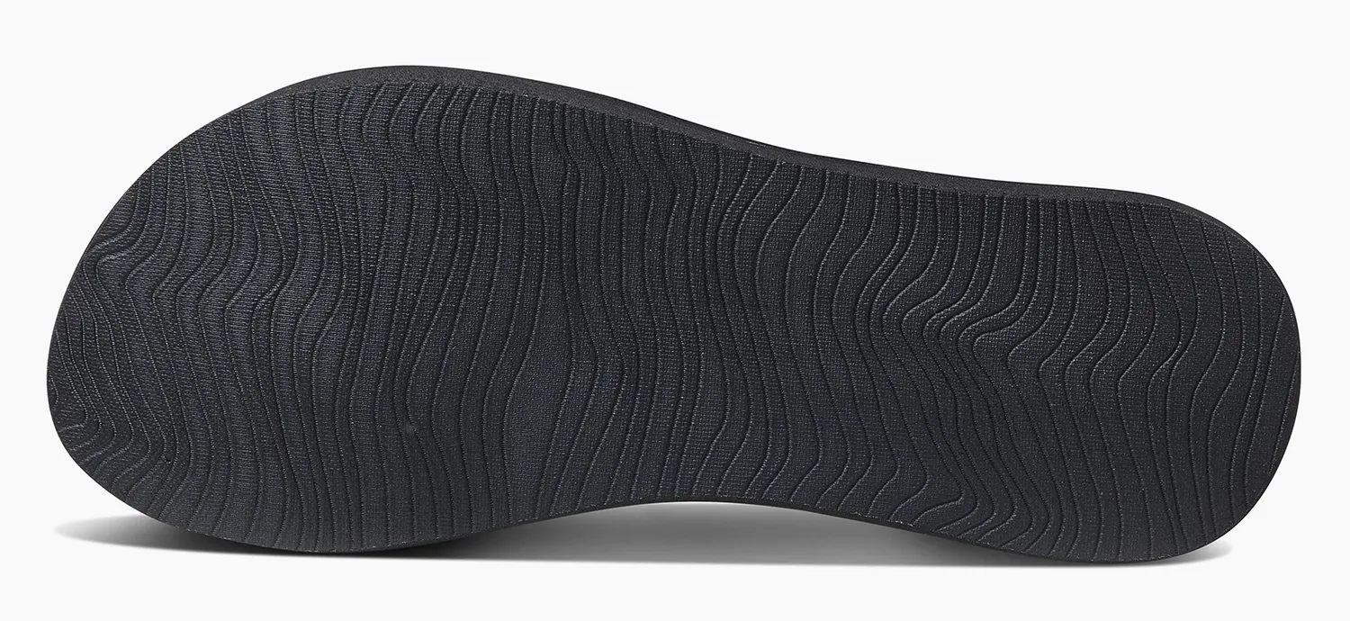 Slipper Reef Women Spring Woven Black White