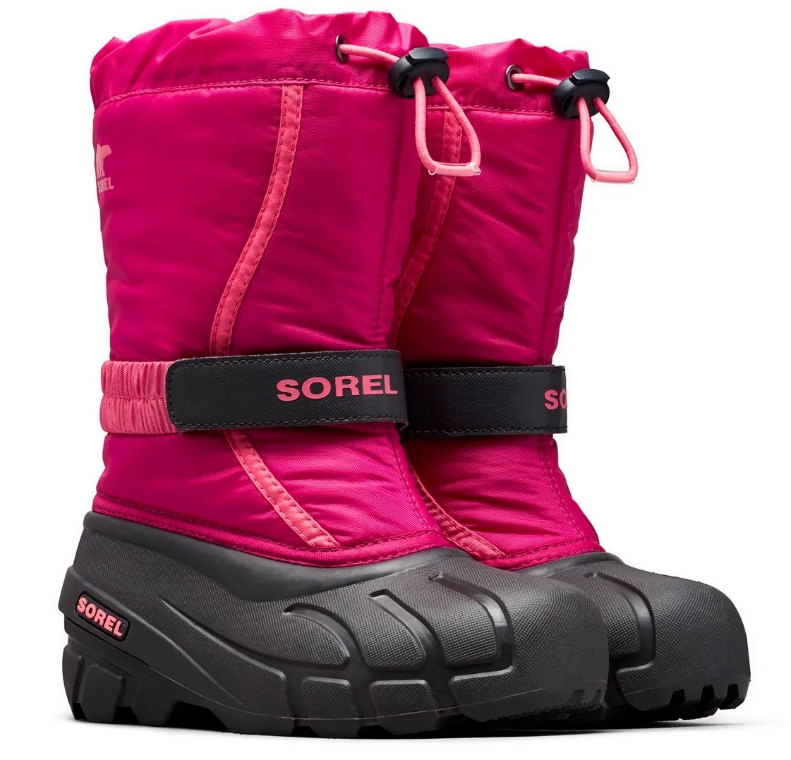 Sorel Childrens Flurry Deep Blush Tro