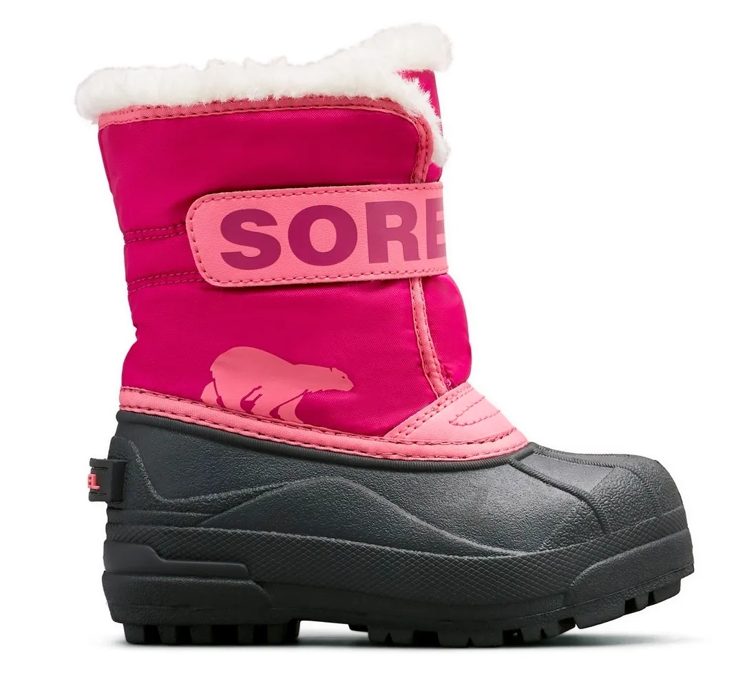 Sorel Childrens Snow Commander Tropic Pink