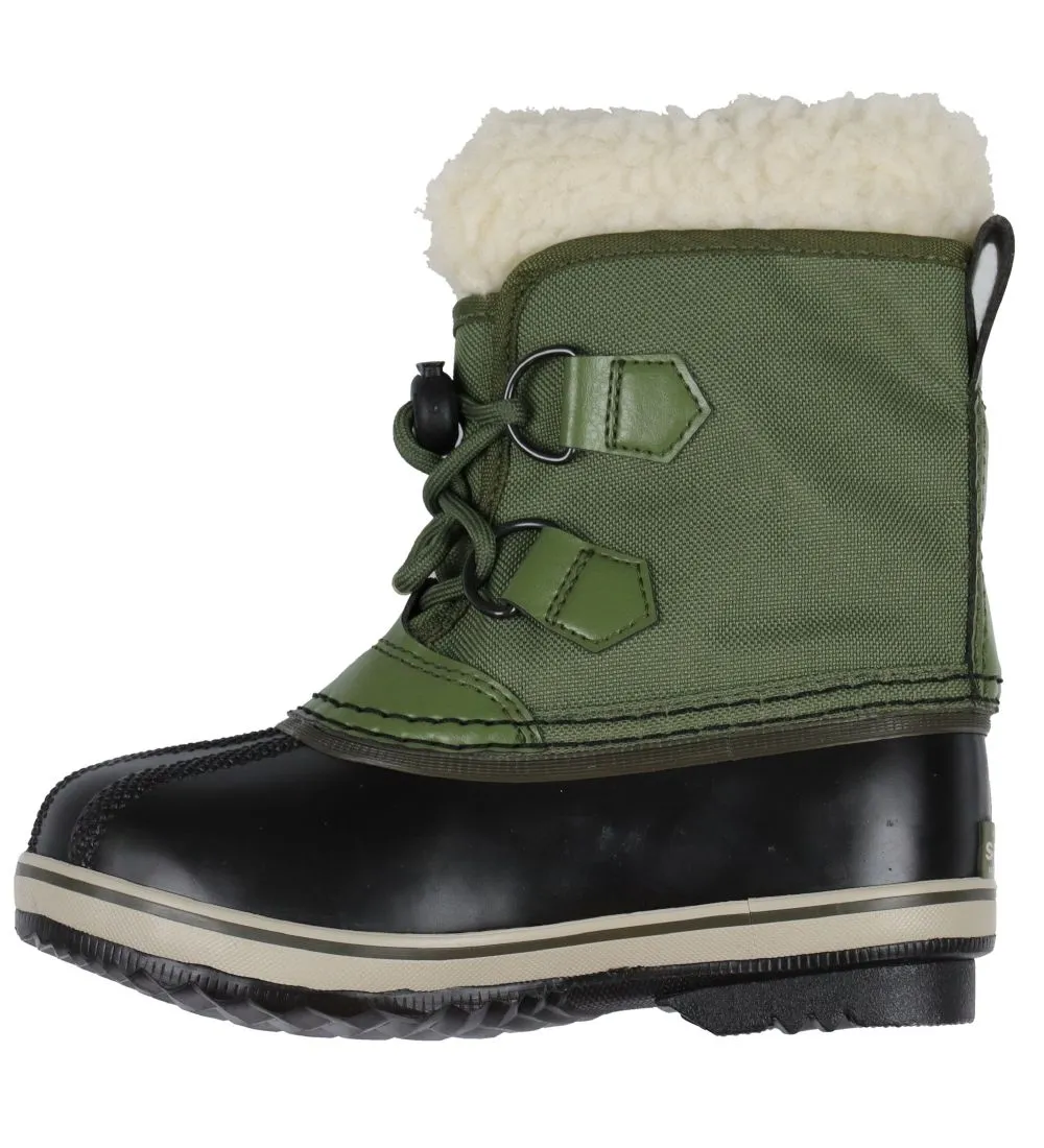 SOREL WINTERLAARZEN  CHILDRENS YOOT PAC NYLON  GROEN