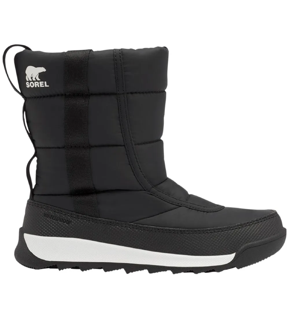 SOREL WINTERLAARZEN  KINDER WHITNEY LL  ZWART