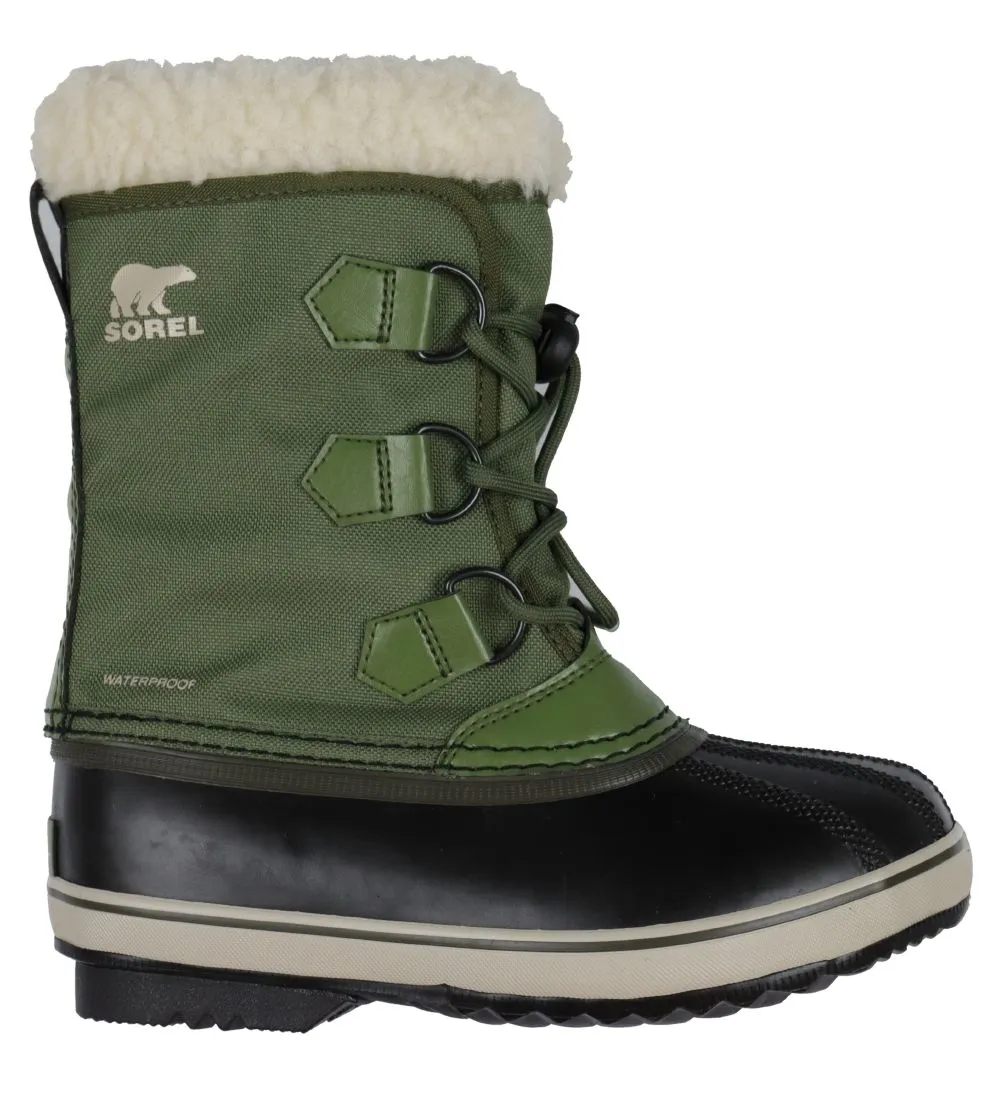 SOREL WINTERLAARZEN  YOOT PAC  TEX  WANDELAAR GREEN