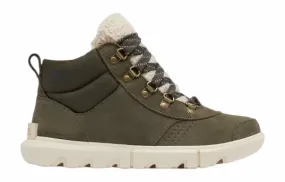 Sorel Women Explorer Next Hiker Waterproof Stone Green Black