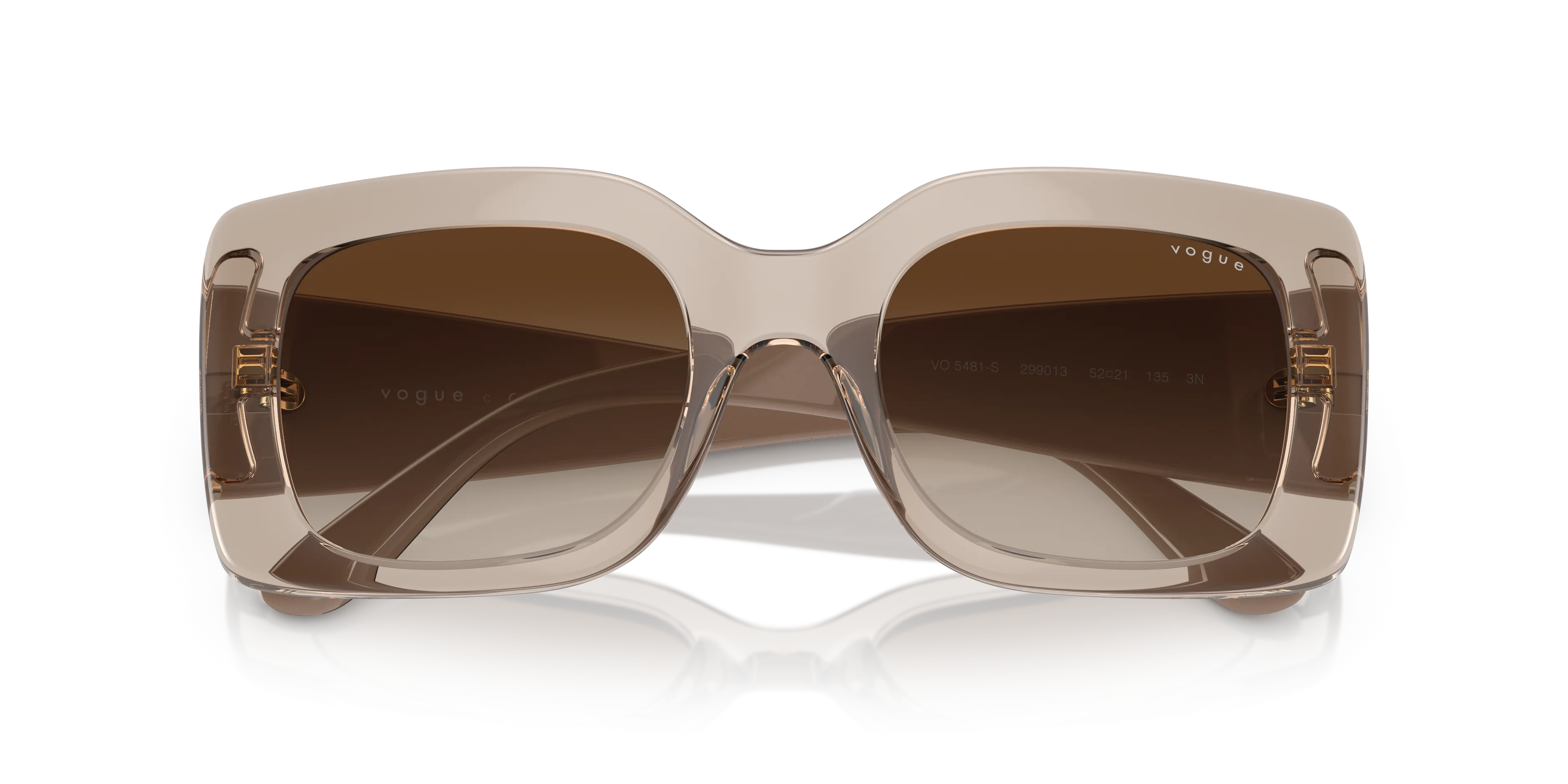 VOGUE EYEWEAR VO5481S S (52  21)  WITH BRUIN LENSES AND BRUIN FRAME