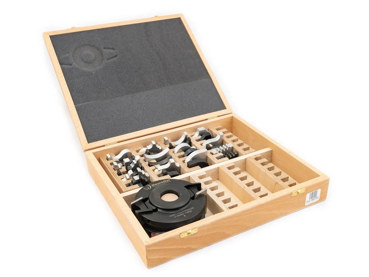 WPLSICHERHEITSPROFILMESSERKOPF SET 50 MM (54TEILIG)