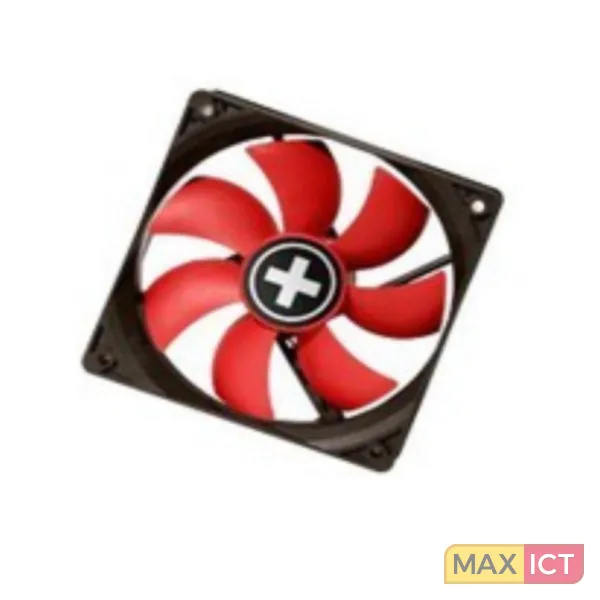 XILENCE COOXPF80.R.PWM COMPUTER BEHUIZING VENTILATOR 8 CM ZWART, ROOD